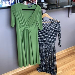 Two Spring Dresses - fit & flare